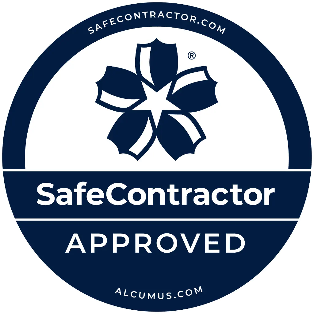 Logo showing that DSW are SafeContractor approved